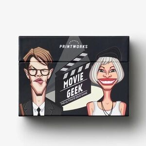Printworks Movie Geek Quiz Game